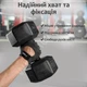 Перчатки для фитнеса и спорта и напульсники комплект для турника тренировок в зале велоспорта мужские женские без пальцев нескользящие дышащие защитные полиэстер Черные 66_7_L_1C - изображение 4