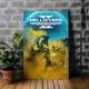 Интерьерная картина Helldivers 2, декор в комнату геймера, 42×28 см (id6618) - изображение 1
