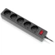Мережевий фільтр живлення REAL-EL RS-Protect 505, 3m, black (EL122300045) - зображення 4