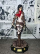 Коллекционная аниме фигурка Mikasa Ackerman Attack on Titan 23 см – статуэтка Микаса Аккерман Атака Титанов с мечами и 3D Maneuver Gear - изображение 5