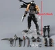 Колекційна екшн-фігурка Ninja Gaiden — Ryu Hayabusa (Рю Хаябуса), Amazing Yamaguchi Revoltech, рухома фігура з аксесуарами, 15 см - зображення 2