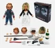 Набор коллекционных экшн-фигурок Чаки и Тиффани Bride of Chucky Ultimate Chucky & Tiffany Action Figures 2-Pack, 10 см - изображение 2