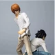 Коллекционная аниме фигурка Лайт Ягами и Эл Лолайт (Light Yagami & L Lawliet) — Тетрадь смерти / Death Note 20см - изображение 7