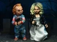Набор коллекционных экшн-фигурок Чаки и Тиффани Bride of Chucky Ultimate Chucky & Tiffany Action Figures 2-Pack, 10 см - изображение 7