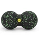 Массажный мяч двойной Actiget EPP 8 x 16 см ACT0098 Black/Green - изображение 4