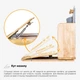 Дитячий стіл Mealux Timberdesk L Дерево / Білий (арт. BD-690 Wood L) - зображення 6