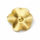 Брошь BROCHE Модерн Цветы Камелия из стали золотистая BRBF115529 - изображение 3