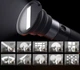 Фонарь проекционный Gobo 12Вт 10 масок RGB Ra 96+ 3500-7000К SIDANDE Pro 12W L8ES - зображення 2
