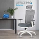 Офісне крісло OfficePro Balance OC550-W-DG-DG White/Dark Gray [167733] - зображення 9