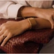 Фітнес-браслет Whoop MG LeatherLuxe Tapered Camel with Gold S/M + підписка Life на 12 місяців [168070] - зображення 4