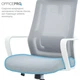 Офисное кресло OfficePro Harmony OC310-W-LG-LG White/Light Gray [167728] - изображение 13