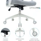 Офисное кресло OfficePro Harmony OC310-W-LG-LG White/Light Gray [167728] - изображение 14