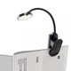 LED лампа на кліпсі з акумулятором Baseus Comfort Reading Mini Clip темно-сірий (DGRAD-0G) - изображение 6
