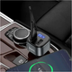FM передатчик Hoco E67 для автомобиля с зарядкой 3.0A Bluetooth 5.0 воспроизведение с U-диска и FM - изображение 4