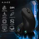 Мышь игровая беспроводная Ajazz AJ159 APEX Black PAW3950 42000 DPI 8K (8000 Гц) с зарядной док-станцией - изображение 2