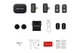 Мікрофонна система Hollyland LARK A1 Combo (Space Gray, with USB-C RX + Lightning RX + Charging Case) - изображение 6
