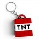 Брелоки Minecraft (Майнкрафт) TNT / Динамит Keychain, 3D печать Пластик Красный (298047) - изображение 1