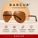 Солнцезащитные очки Aviator Barcur Red-Tea - изображение 1