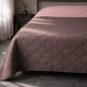 Покрывало U-tek Двуспальное 210x240 см Аквастоп Blush Pink & Brown (QBBPB2124) - изображение 1