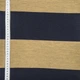 Тканина трикотаж ELASTARRIG у смужку чорну/гірчичну (230г/м.кв135см пог.м) 185050 - зображення 3