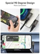 Кабель aceyoon USB-C — USB-C (20 см, 240 Вт) с Г-образными разъемами - изображение 2
