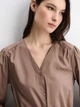Платье Tom Tailor 1049895 2XL Коричневое - изображение 2