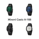 Женские часы Casio A-168 серый-белый - изображение 3