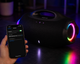 Колонка B62LED Boomsbox 4 Mini Bluetooth з RGB LED підсвічуванням, портативна бездротова акустика з FM/USB/TF - зображення 3