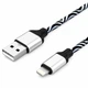 Кабель Voltex Zebra V25 Lightning – USB 2A White - зображення 1