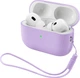 Чехол ArmorStandart Silicone Case with straps для Apple AirPods Pro 3 Pink Purple (ARM91284) - изображение 1