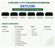 Пульт дистанційного керування для DVB-S2 тюнера SATCOM 4010HD, 4010 HD Light, 4050 HD, 4050HD Light, 4160HD Plus, 4170 HD Combo - изображение 3