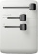 Адаптер SBS Universal Travel Adapter з вбудованим кабелем USB-C White (TEADARET2USB2CPD70W) - зображення 4