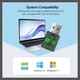 Адаптер Wi-Fi 6 двохдіапазонний Bluetooth 5.3 600 + 286 Мб/с сигнал 2в1 AX900 Mbps бездротовий міні вай фай ресивер USB3.0 для ПК ноутбука комп’ютера wifi 5G 2.4/5 ГГц plug and play блютуз висока швидкість - зображення 5