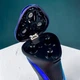 Аккумуляторная бритва для влажного и сухого бритья VGR V-306 Мужская электробритва для лица с влагозащитой IPX7 - изображение 8