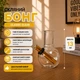 Мини-кальян-бонг Hukka стеклянный 13 см Classic Clear - изображение 3