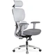 Офісне крісло D1 Duo Air Fabric Mealux HF-D1 Duo F/G, Grey 136 кг - зображення 1