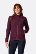 Флісова кофта Rab Tecton Jacket Wmns Mulberry S (1033-RB QFG-91-MUL-10) - зображення 2