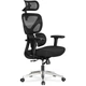 Офисное кресло D1 Duo Air Fabric Mealux HF-D1 Duo F/B, Black 136 кг - изображение 1