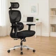 Офисное кресло D1 Duo Air Fabric Mealux HF-D1 Duo F/B, Black 136 кг - изображение 2