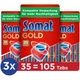 Таблетки для посудомийної машини 105 таблетками Somat - зображення 1