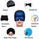 Гелева маска-шапка ThermaxCap — прохолодний релакс для голови та очей | чорна - изображение 3