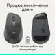 Мышь Logitech Signature Comfort Plus M850 L Wireless/Bluetooth Graphite (910-007715) - изображение 11
