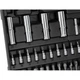 Zestaw kluczy nasadowych Mega 94 elementy 1/4" 1/2" (58094) (5903755580948) - obraz 11