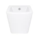 Біде підвісне Qtap Tern 520x350x320 Біле QT17551303GW, глянцева кераміка, настінний монтаж - зображення 3