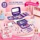 Набор детской косметики и украшений UNICORN 72 in 1 Purple Real Washable Cosmetic - изображение 4