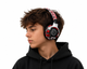 Беспроводные накладные наушники SY-T12 Bluetooth 5.4, Hi-Fi звук, RGB подсветка, с микрофоном, для телефона и ПК, Чорні - изображение 5