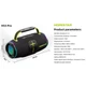Портативна колонка HOPESTAR H53 Pro RGB 70W, 8800mAh Чорна - зображення 2