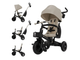 Триколісний велосипед Aveo 2 Plus, Kinderkraft (Beige) - зображення 5