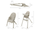 Стульчик для кормления Dinnly, Kinderkraft (Beige) - изображение 2