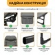 Складная кровать LEOBRO со встроенным матрасом Grey (LB-FB-M1-GRY) - изображение 2
